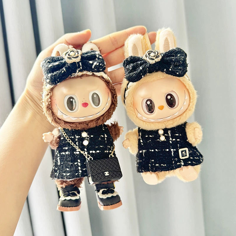 Labubu Have a Seat Doll Clothes Clothes 17cm Labubu Clothes Cute