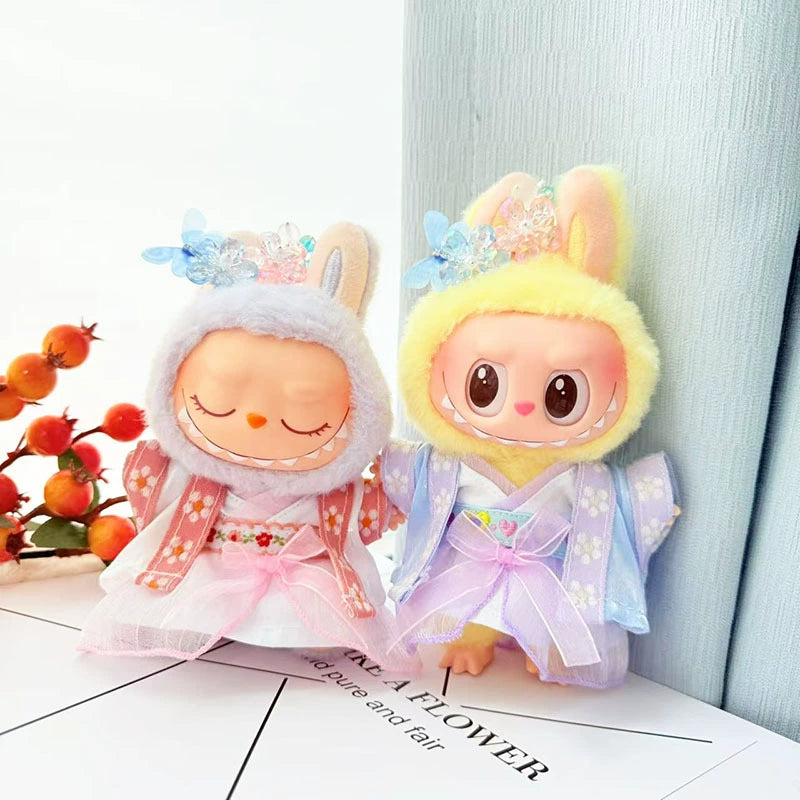 Labubu Have a Seat Doll Clothes Widgets Labubu Clothes Chinese Style Antiquity Hanfu