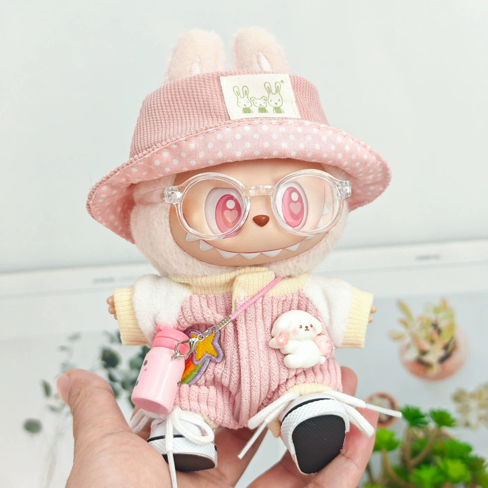 Labubu Have a Seat Doll Clothes Widgets Labubu Clothes Baby Suit Fuzzy Suit