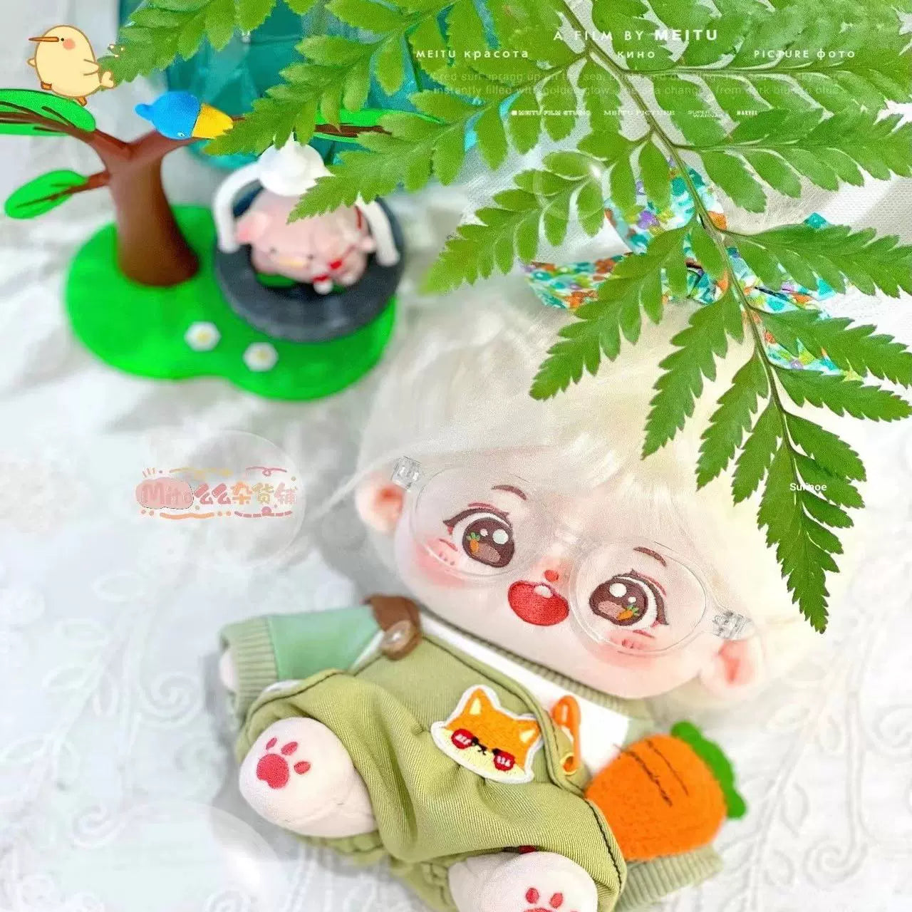 20cm Cotton Doll Clothes Boy/Girl Doll Overalls Suit Pretty 20cm Summer Cute Doll Clothes