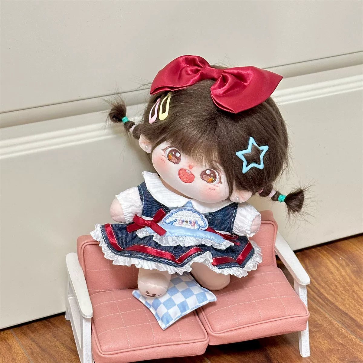 Cotton Doll Clothes 20cm Doll Girl Skirt Suit Cute Princess Dress 20cm Pretty Doll Clothes