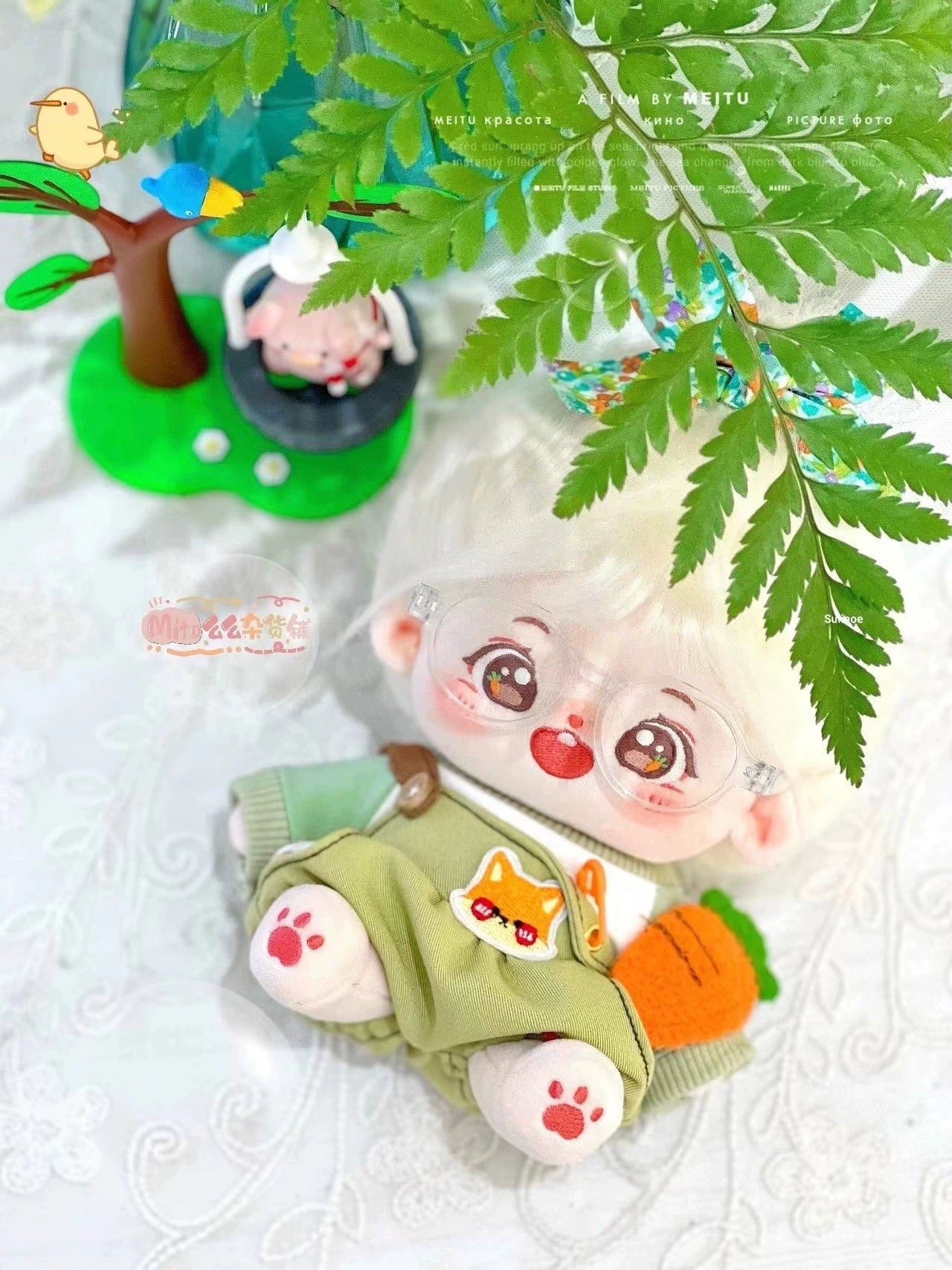 20cm Cotton Doll Clothes Boy/Girl Doll Overalls Suit Pretty 20cm Summer Cute Doll Clothes