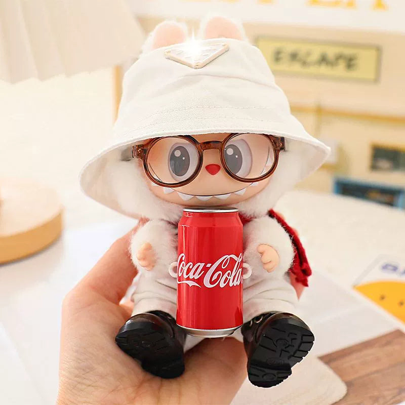 Labubu Cola Clothes Have a Seat Labubu Doll Clothes Overalls Suit Outfits