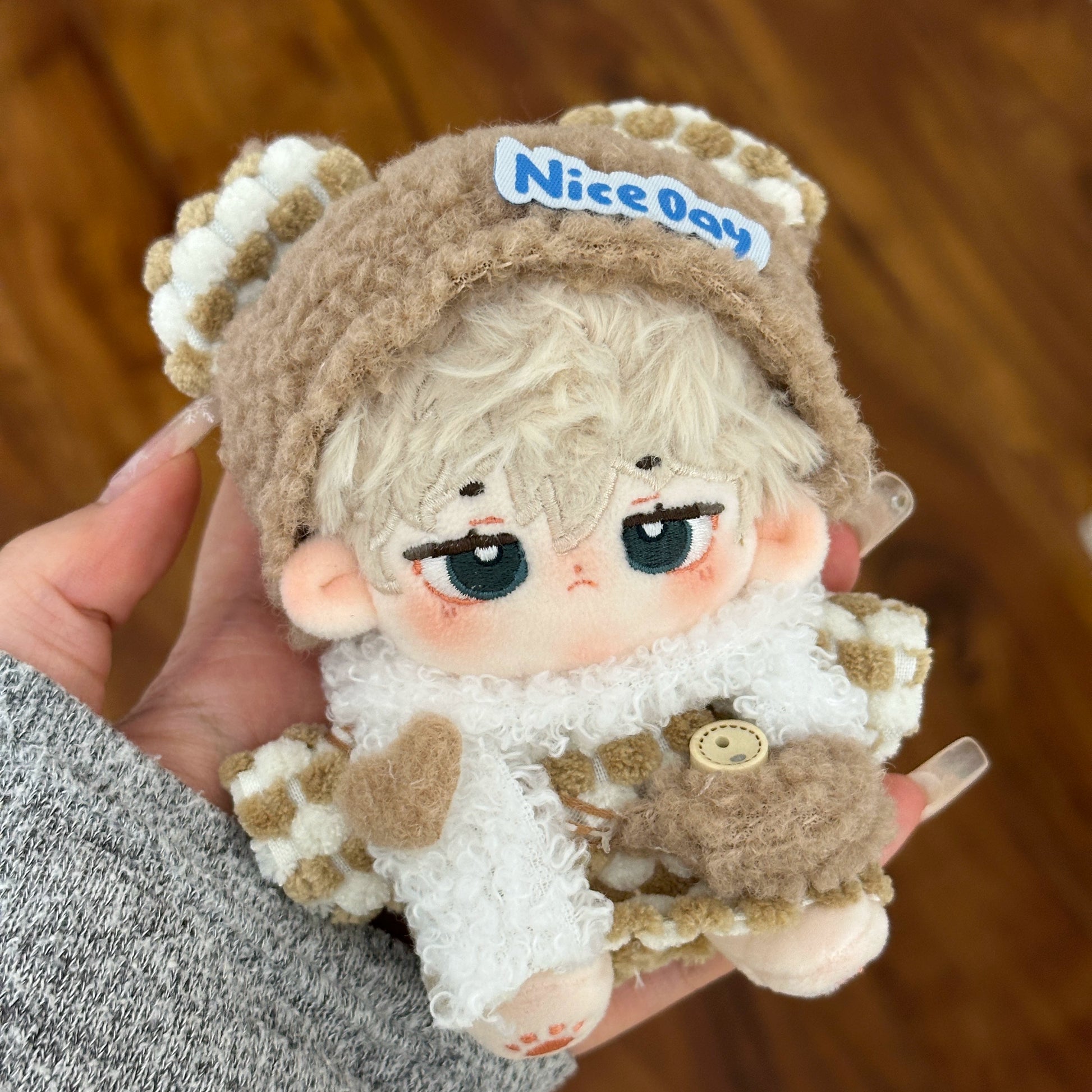10/20cm Fuzzy Doll Clothes Cute Boy/Girl Suit 10/20cm Cotton Doll Clothes