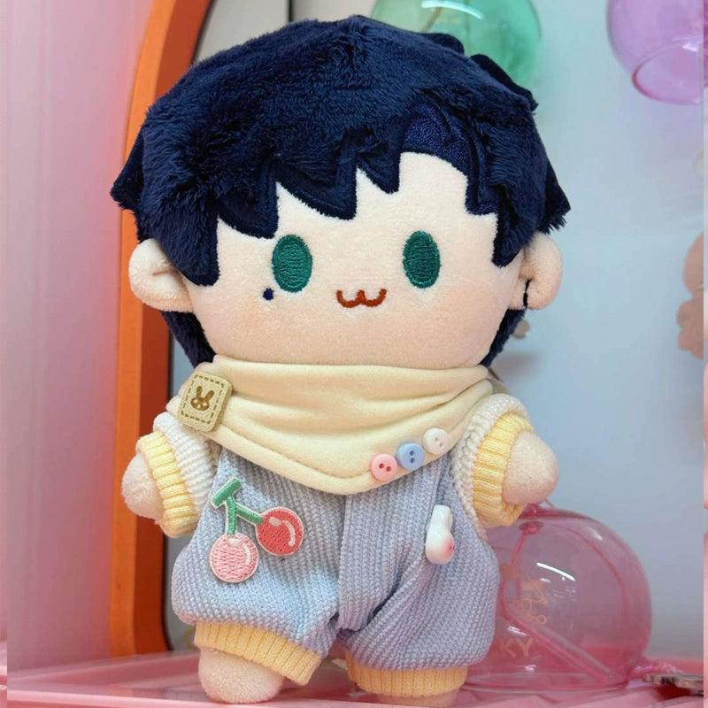 10cm Doll Clothes Boy/Girl Doll Body Suit 10cm Cotton Doll Clothes Pink Blue Pajamas