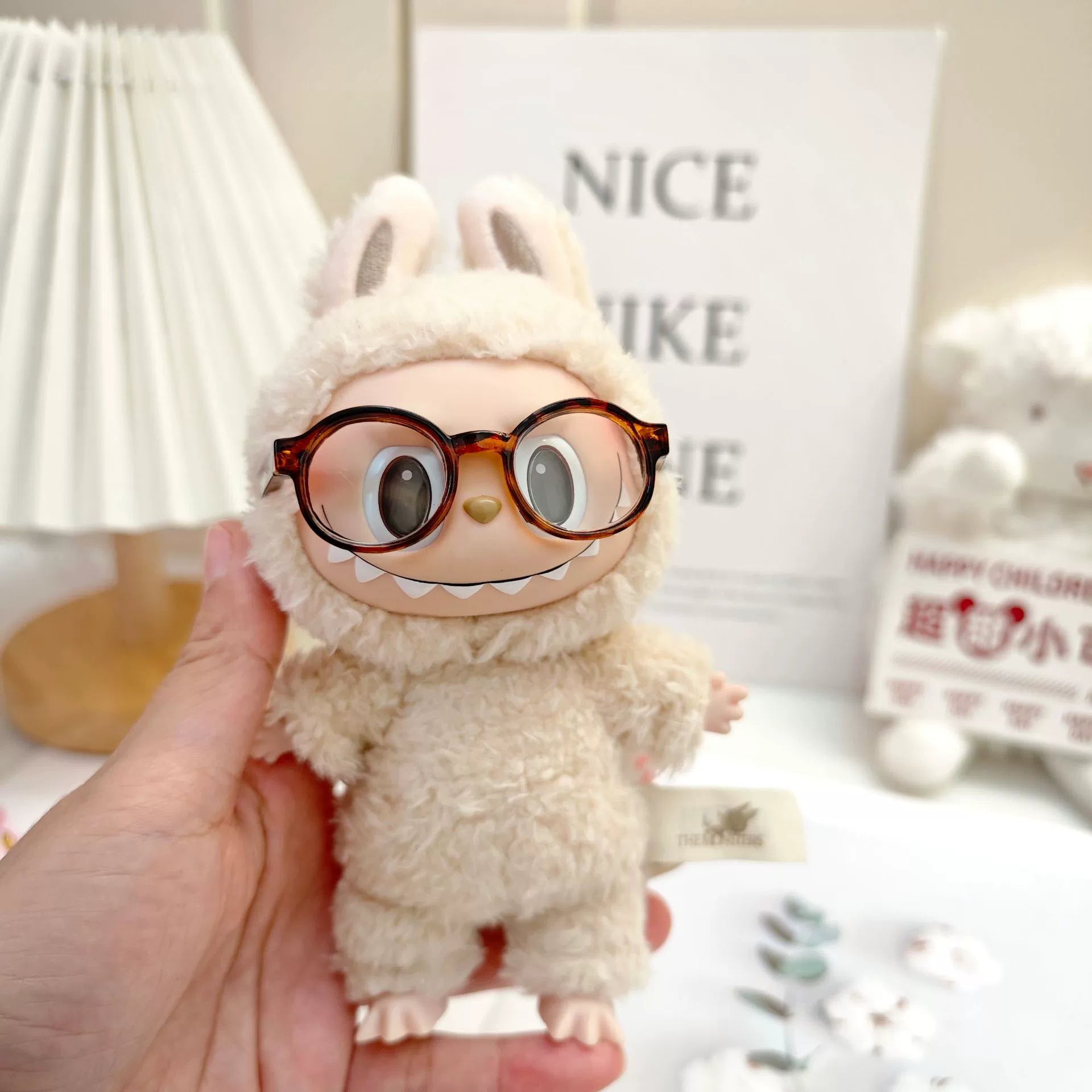 Labubu Have a Seat Doll Clothes Winter Coat Suit Macarons Labubu Clothes Cute