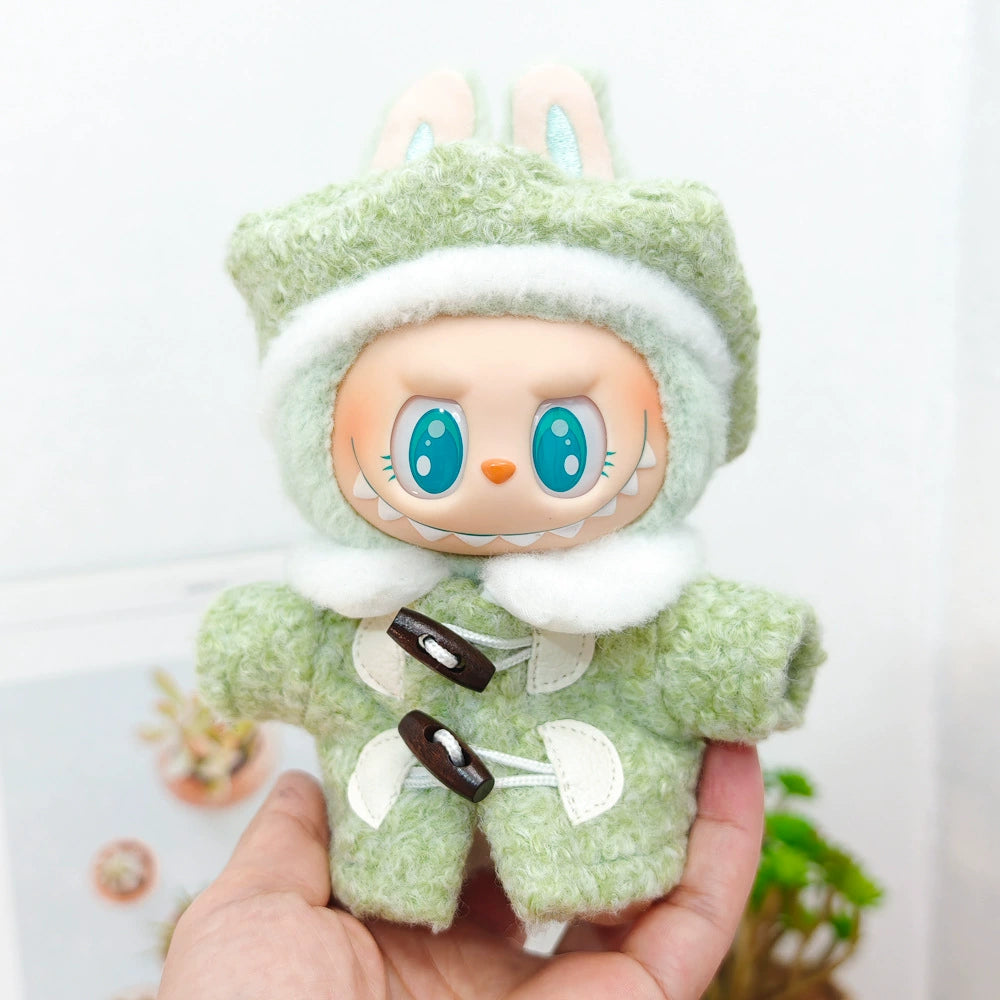 Labubu Have a Seat Doll Clothes Widgets Labubu Clothes Beret Cute Coat Suit
