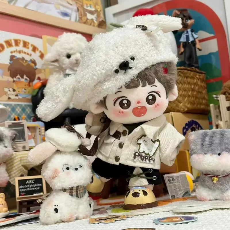 Pretty Cotton Doll Clothes 20cm Boy/Girl Doll Cool Suit 20cm Cute Dolls Doll Clothes