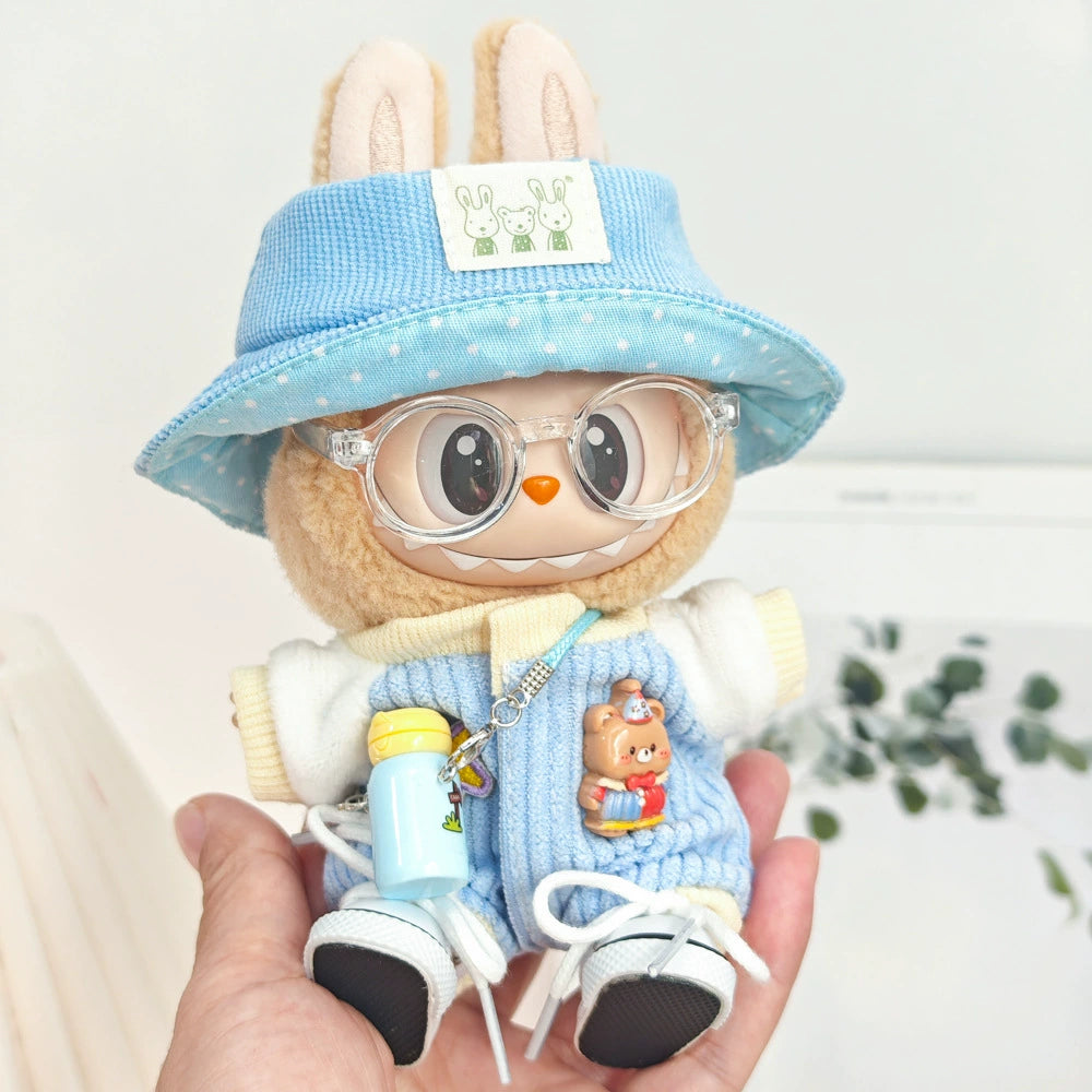 Labubu Have a Seat Doll Clothes Widgets Labubu Clothes Baby Suit Fuzzy Suit