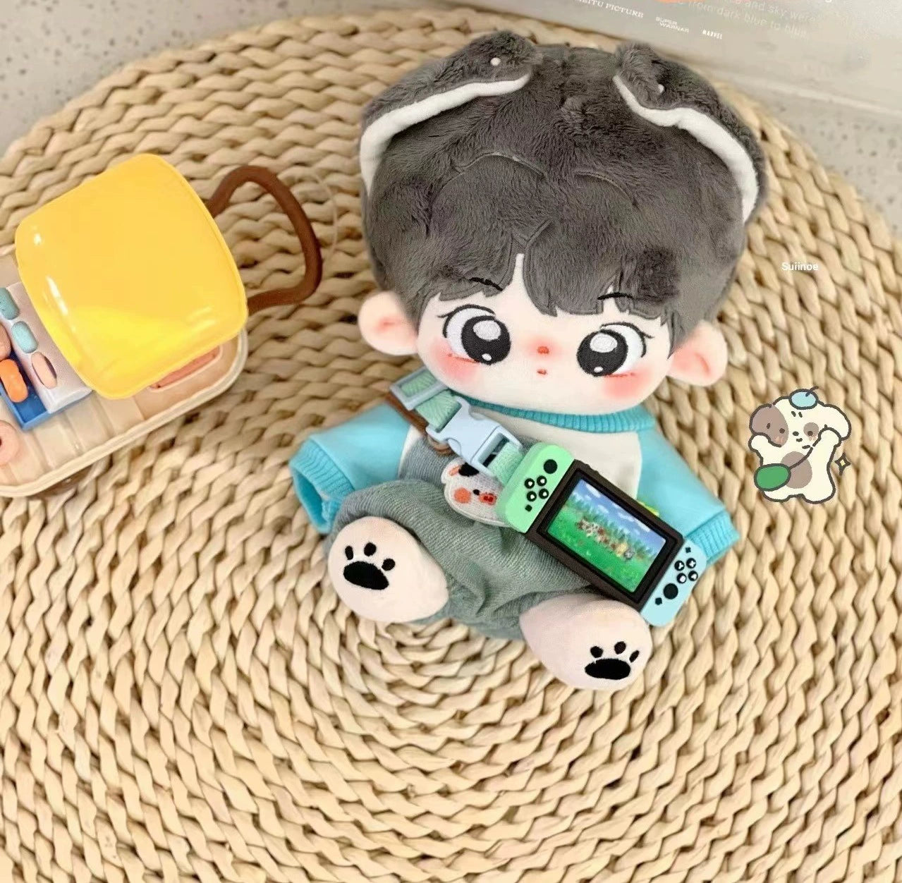 20cm Cotton Doll Clothes Boy/Girl Doll Overalls Suit Pretty 20cm Summer Cute Doll Clothes