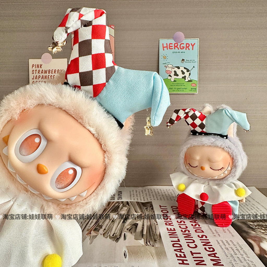 Labubu Have a Seat Doll Clothes Labubu Clothes Clown Outfits Shoes Suit