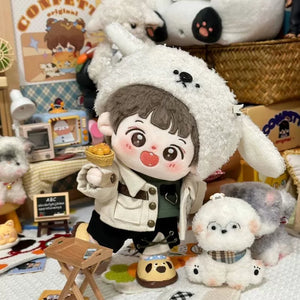 Pretty Cotton Doll Clothes 20cm Boy/Girl Doll Cool Suit 20cm Cute Dolls Doll Clothes