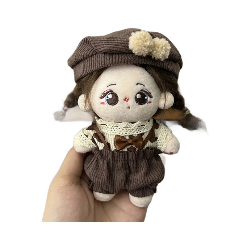 10cm Star Pose Doll Clothes Sweet Girl Suit 10cm Cotton Doll Clothes