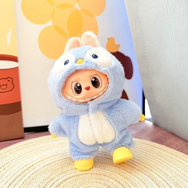 Labubu Have a Seat Doll Clothes Labubu Clothes Penguin Baby Bodysuit Cute