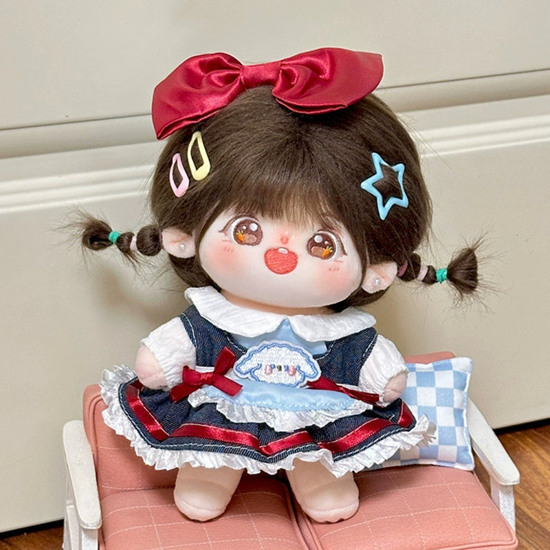 Cotton Doll Clothes 20cm Doll Girl Skirt Suit Cute Princess Dress 20cm Pretty Doll Clothes