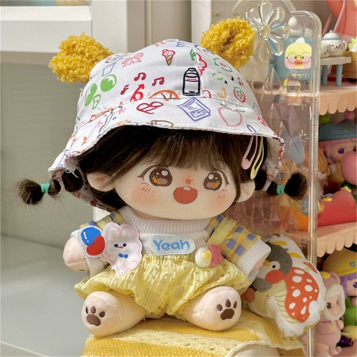 Cotton Doll Clothes 20cm Doll Girl Skirt Suit Summer 20cm Pretty Cute Dolls Doll Clothes