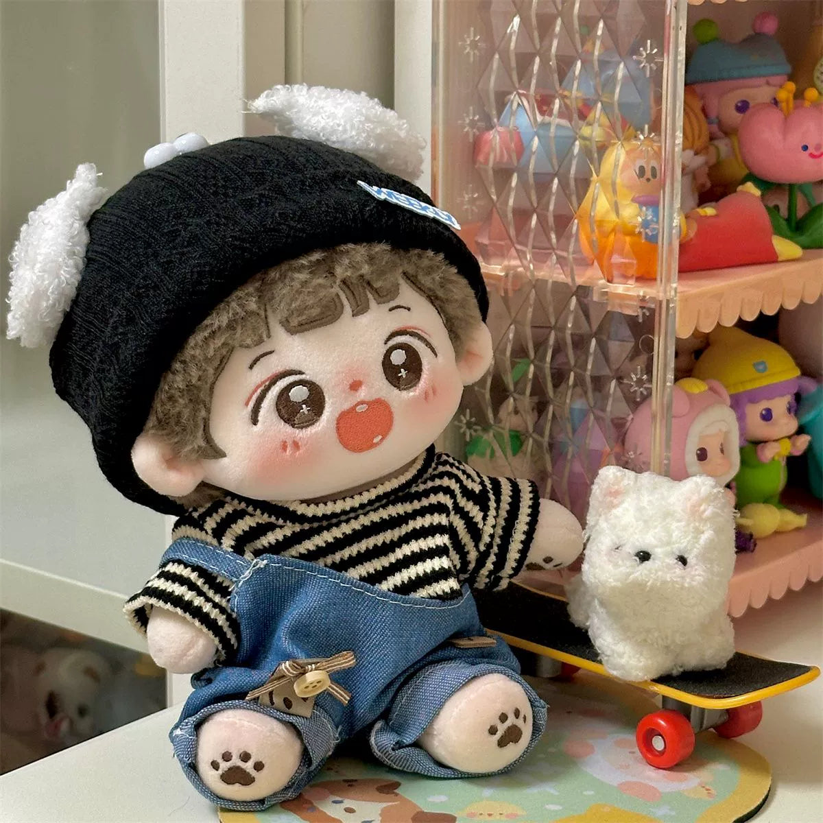 10/20cm Fuzzy Doll Clothes Cute Boy/Girl Suit 10/20cm Cotton Doll Clothes