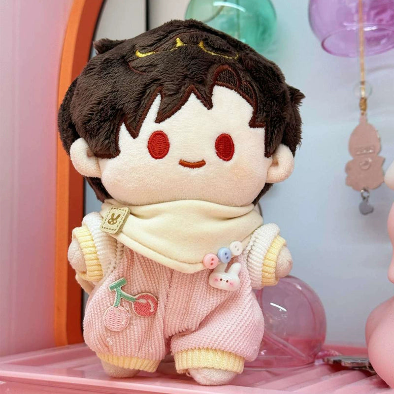 10cm Doll Clothes Boy/Girl Doll Body Suit 10cm Cotton Doll Clothes Pink Blue Pajamas