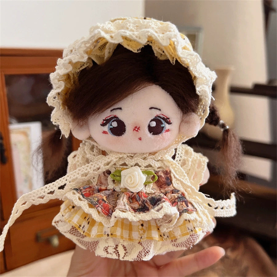 10/20cm Fuzzy Doll Clothes Cute Boy/Girl Suit 10/20cm Cotton Doll Clothes