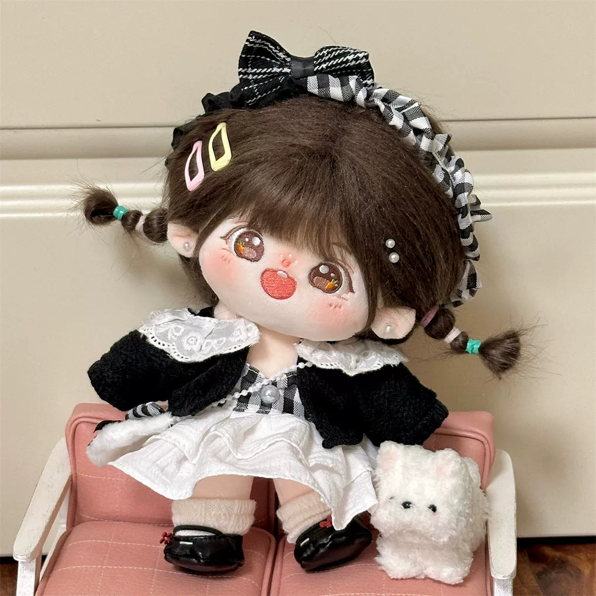 Cotton Doll Clothes 20cm Doll Girl Skirt Suit Pretty 20cm Summer Cute Doll Clothes