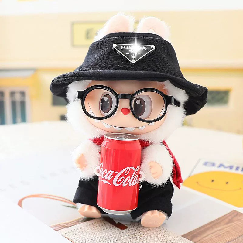 Labubu Cola Clothes Have a Seat Labubu Doll Clothes Overalls Suit Outfits