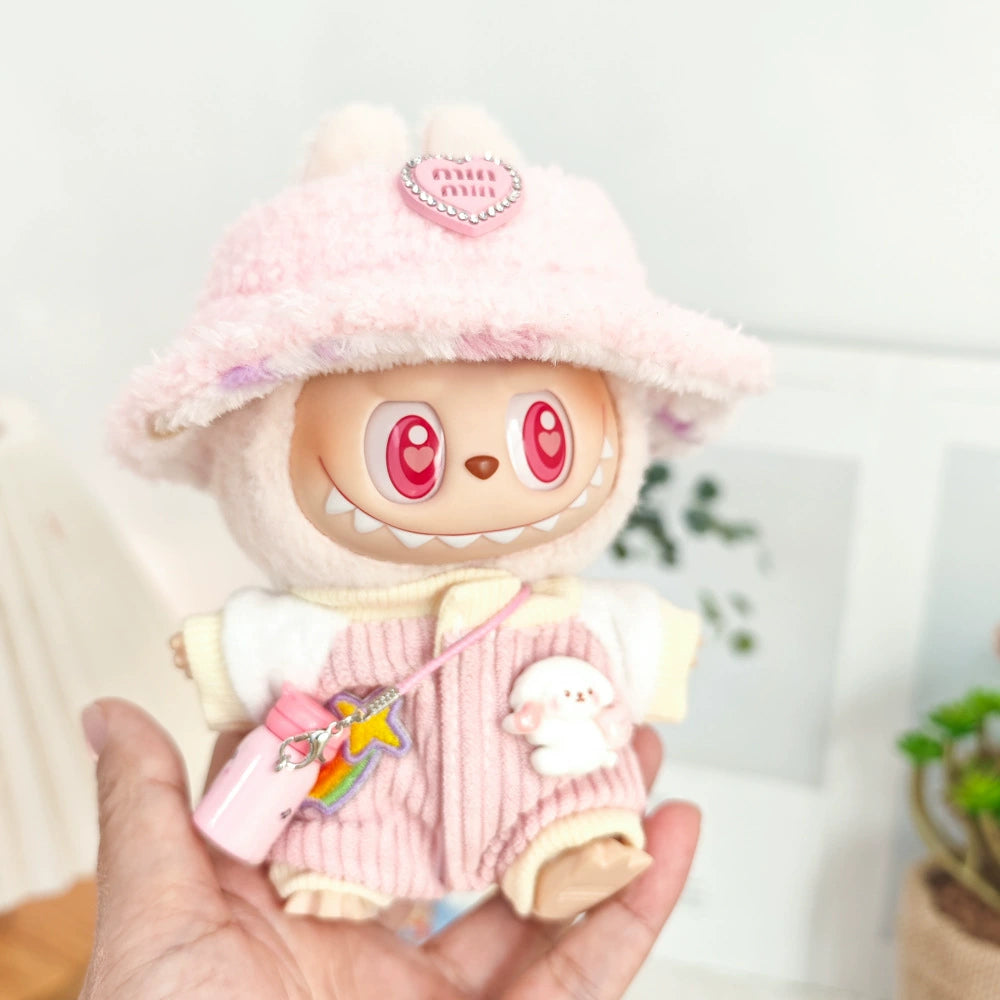Labubu Have a Seat Doll Clothes Widgets Labubu Clothes Baby Suit Fuzzy Suit