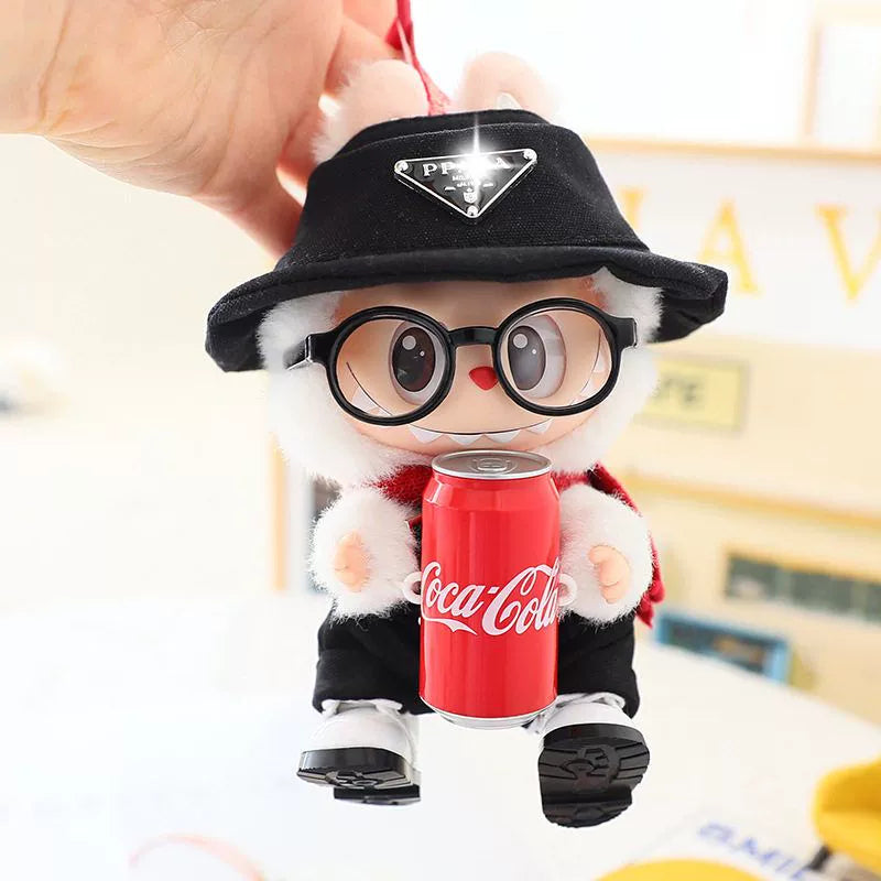 Labubu Cola Clothes Have a Seat Labubu Doll Clothes Overalls Suit Outfits