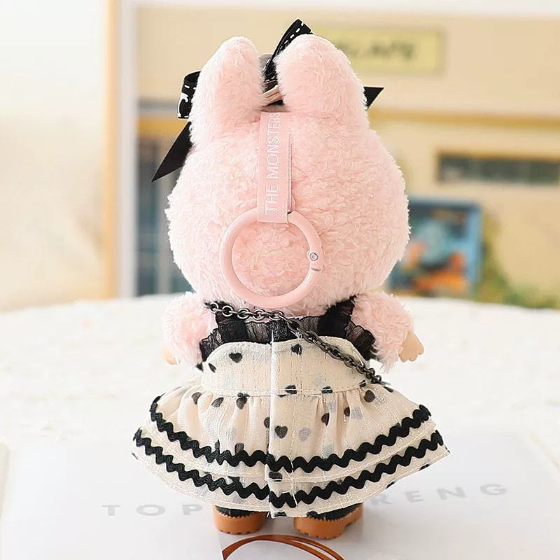Labubu Have a Seat Doll Clothes Labubu Clothes Outfits Night Heart Language Skirt
