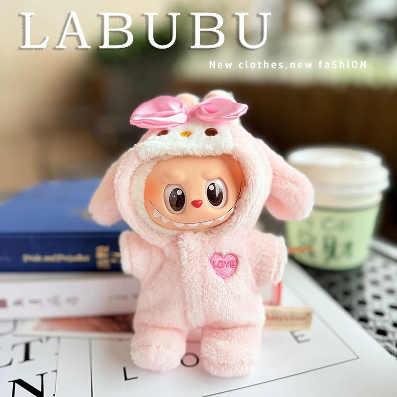 Labubu Have a Seat Doll Clothes Labubu Clothes Penguin Baby Bodysuit Cute
