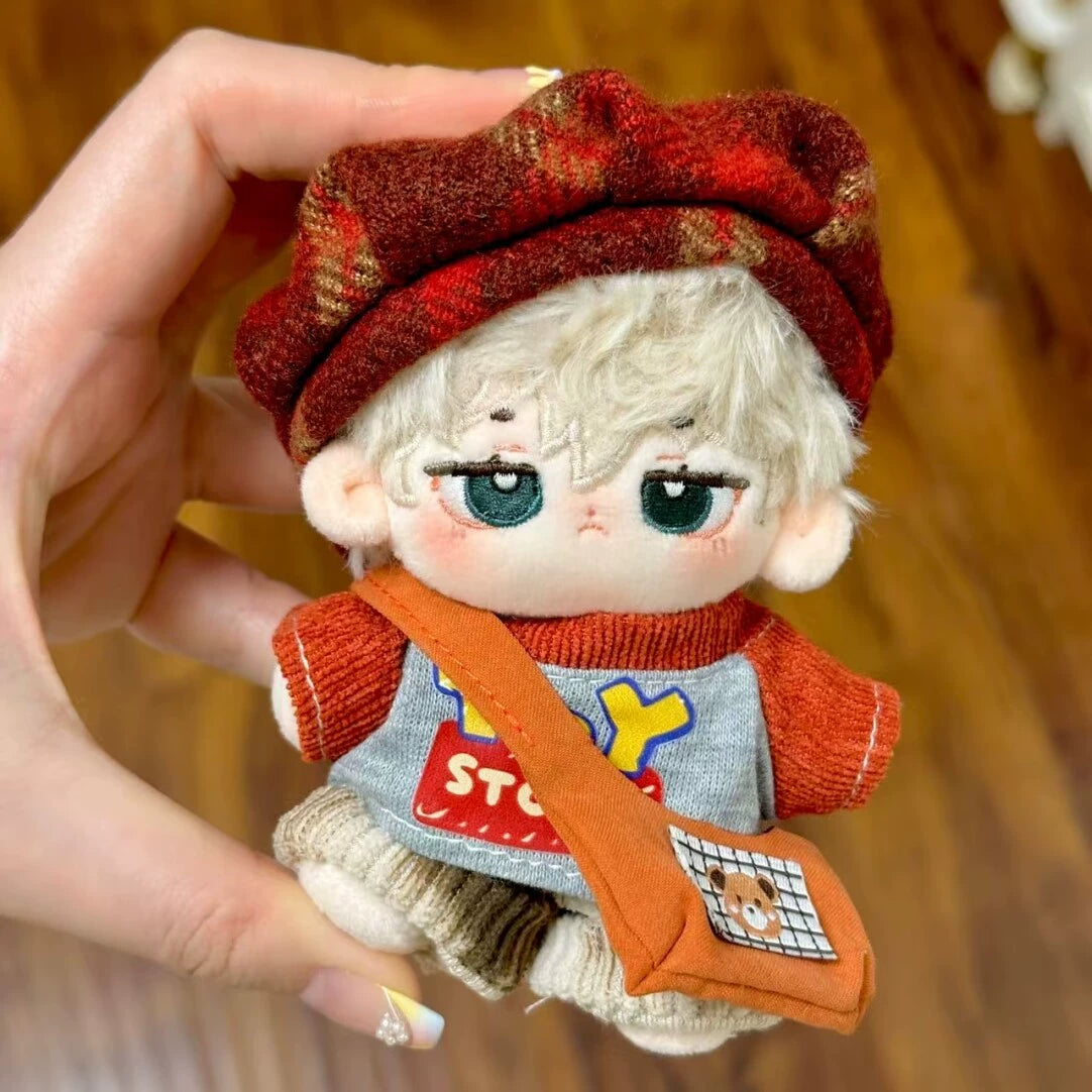 Cute 10cm Doll Clothes Star Pose Cool 10cm Cotton Doll Clothes