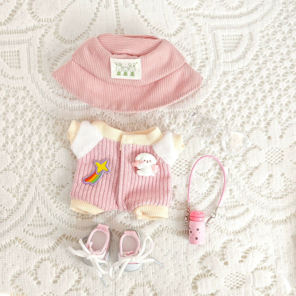 Labubu Have a Seat Doll Clothes Widgets Labubu Clothes Baby Suit Fuzzy Suit