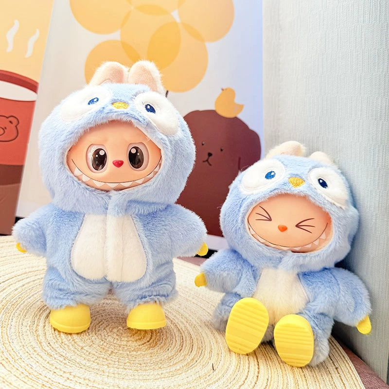 Labubu Have a Seat Doll Clothes Labubu Clothes Penguin Baby Bodysuit Cute
