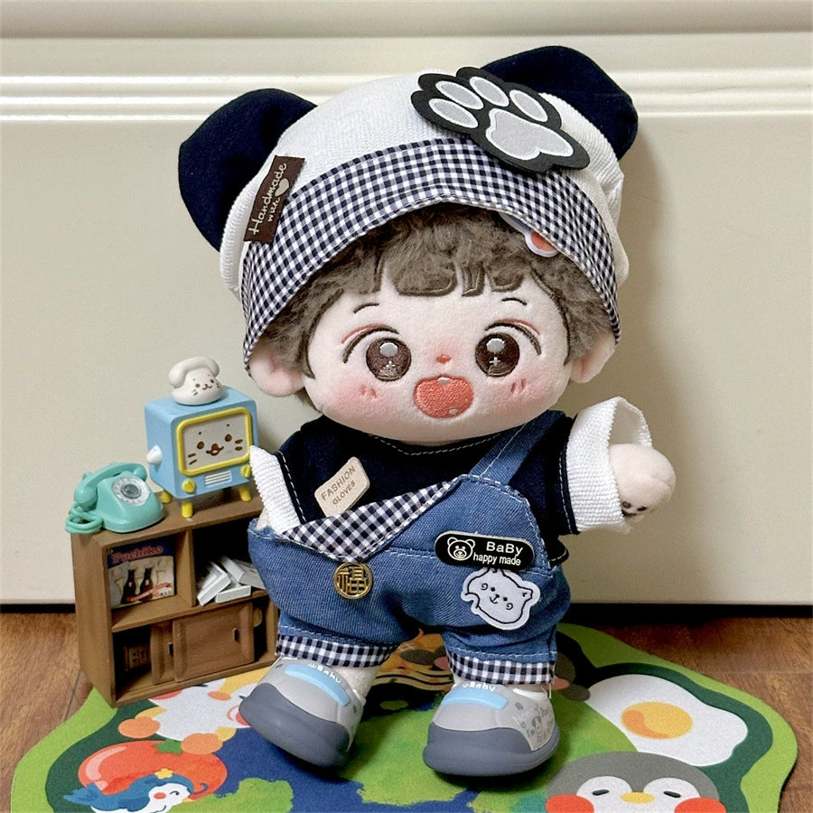 Cotton Doll Clothes 20cm Doll Girl Skirt Suit Summer 20cm Pretty Cute Dolls Doll Clothes