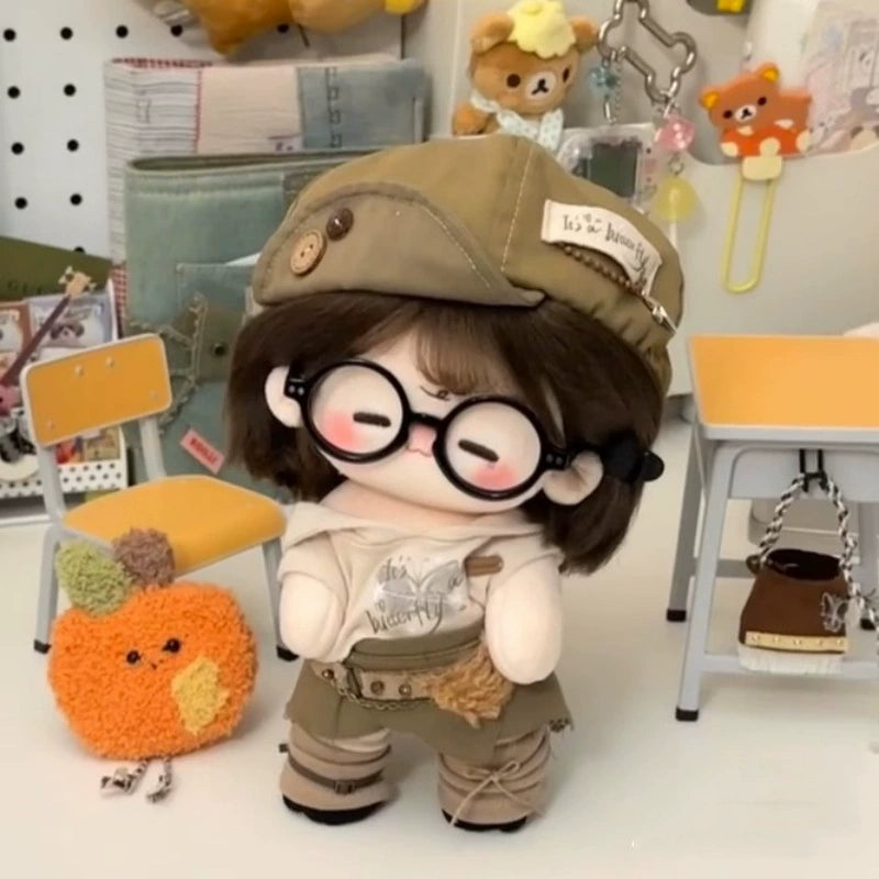 20cm Cotton Doll Clothes Doll Clothes Wasteland Style Cool Suit