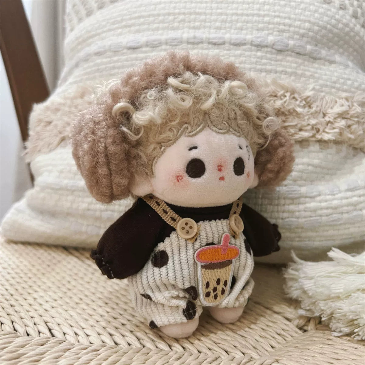 10cm Star Pose Doll Clothes Overalls Cute Suit 10cm Cotton Doll Clothes