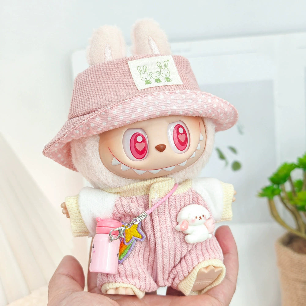 Labubu Have a Seat Doll Clothes Widgets Labubu Clothes Baby Suit Fuzzy Suit