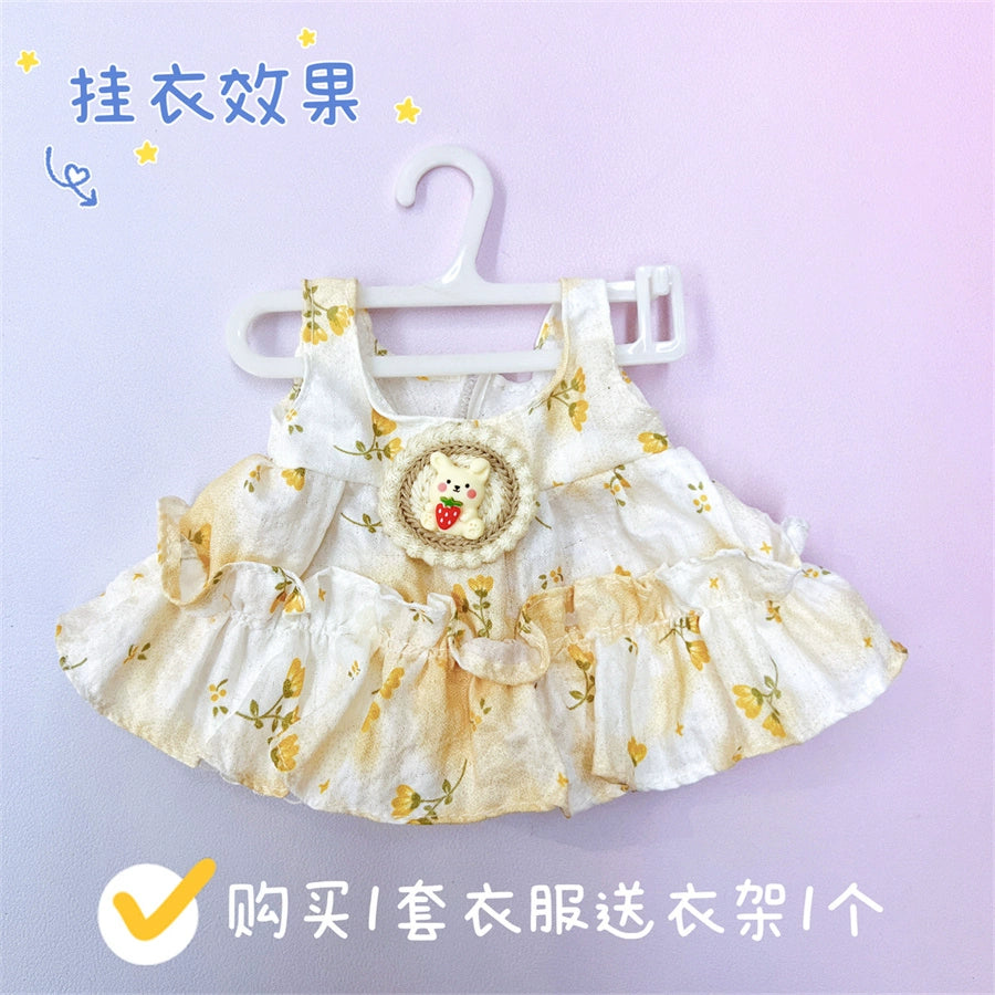 Overalls Cotton Doll Clothes 20cm Suit Summer 20cm Cool Boy Doll Clothes