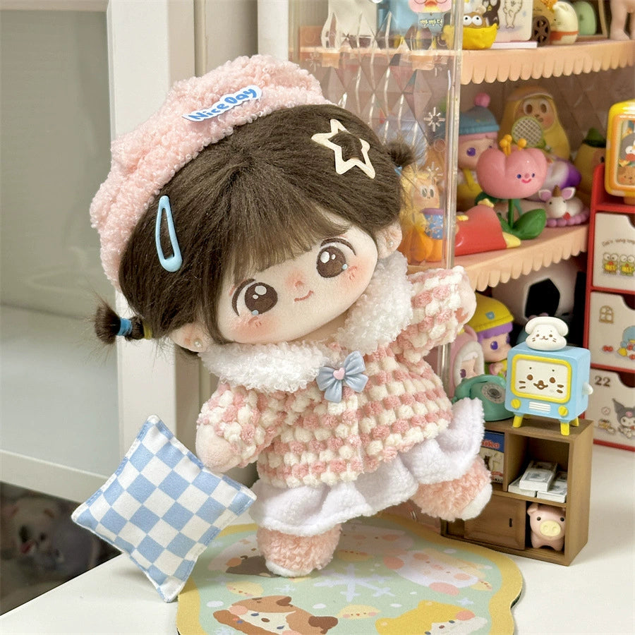 Cotton Doll Clothes 20cm Winter Cute Suit Pretty 20cm Doll Clothes
