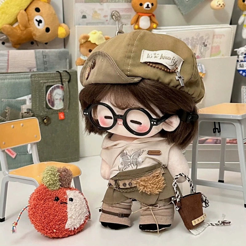 20cm Cotton Doll Clothes Doll Clothes Wasteland Style Cool Suit