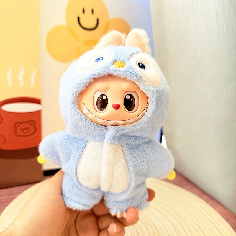 Labubu Have a Seat Doll Clothes Labubu Clothes Penguin Baby Bodysuit Cute