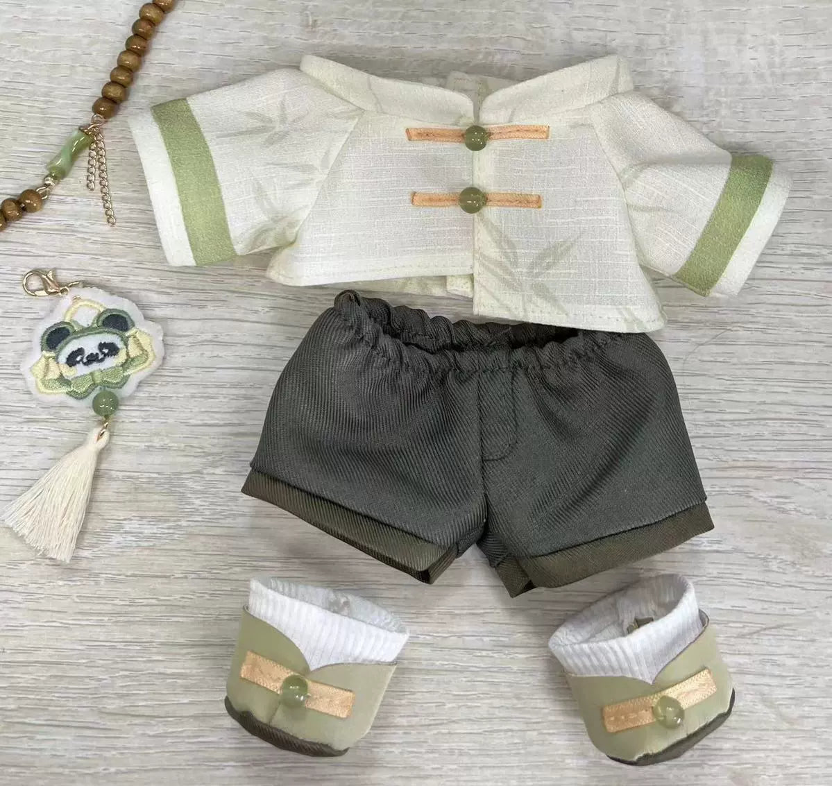 Bear Cotton Doll Clothes 20cm Boy/Girl Doll Antiquity Hanfu 20cm Pretty Chinese Style Doll Clothes