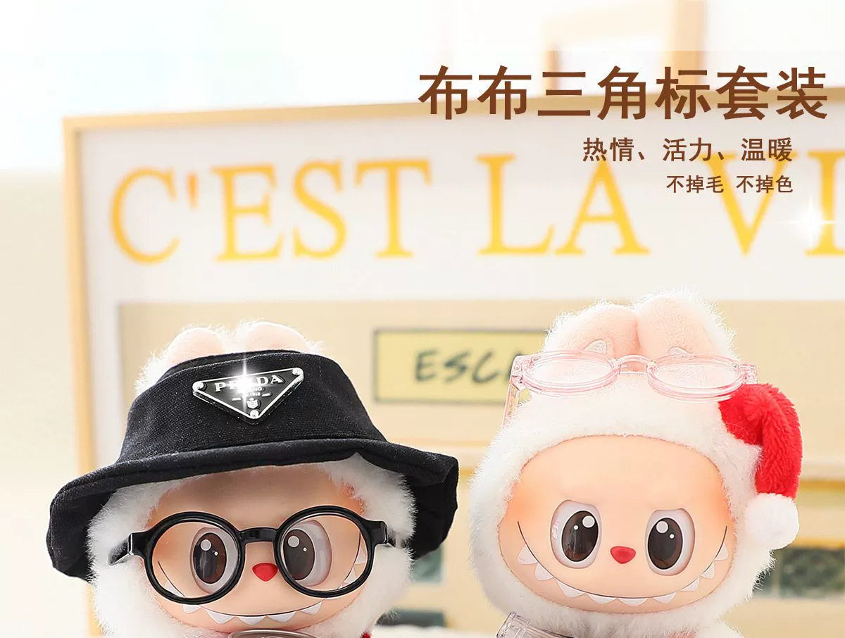 Labubu Cola Clothes Have a Seat Labubu Doll Clothes Overalls Suit Outfits