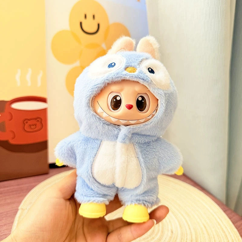 Labubu Have a Seat Doll Clothes Labubu Clothes Penguin Baby Bodysuit Cute